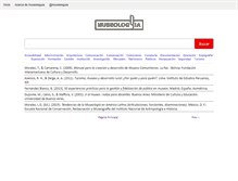 Tablet Screenshot of museologuia.com